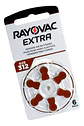 Pack 6 Pilas Rayovac 312 Batería 1,4v Audífono - Miniatura 2