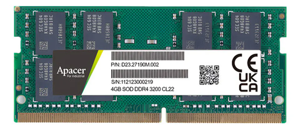 Memoria Ram Notebook 4gb Ddr4 3200mhz Sodimm 260-pin 1.2v 1
