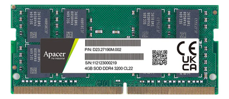 Memoria Ram Notebook 4gb Ddr4 3200mhz Sodimm 260-pin 1.2v 3