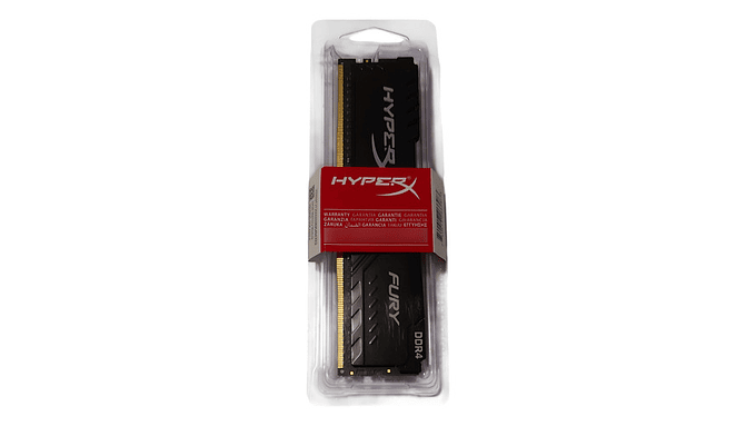 Memoria Ram Fury Ddr4 Gamer Color Negro 32gb 1 Hyperx Hx432c 4