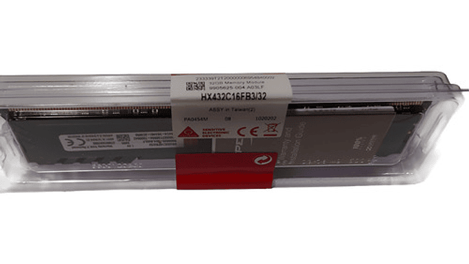 Memoria Ram Fury Ddr4 Gamer Color Negro 32gb 1 Hyperx Hx432c 5