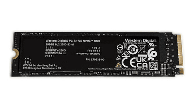 Ssd Nvme Pcie 3.0 256gb M.2 2280  Varias Marcas 4