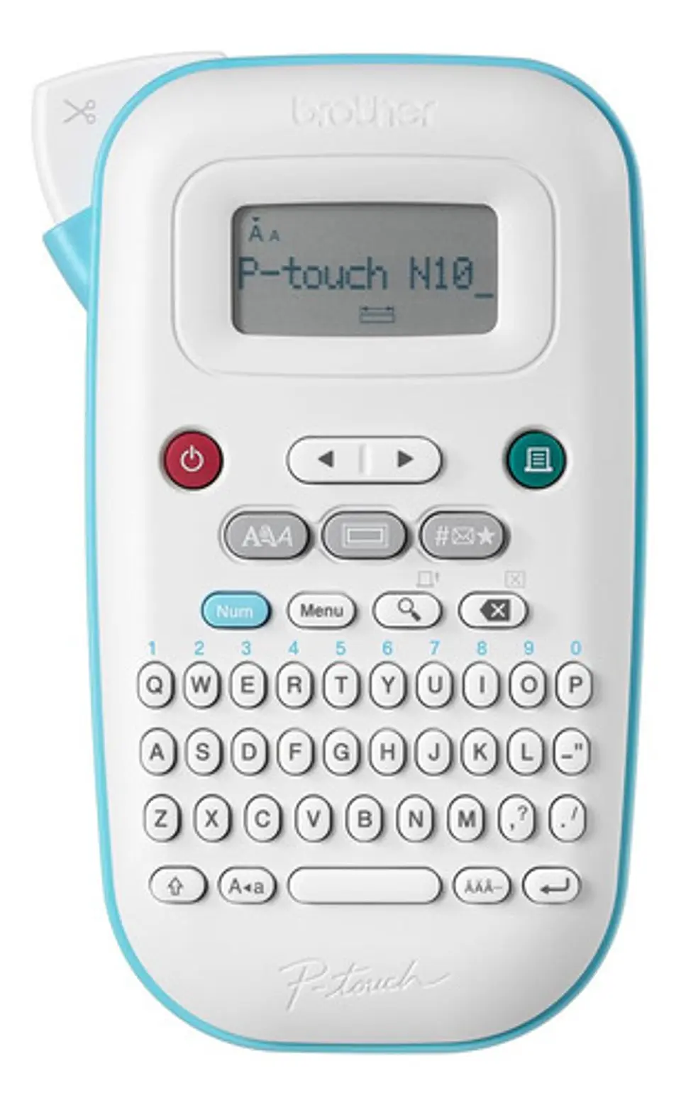 Rotuladora Portátil Brother P-touch Pt-n10  Etiquetas Adhes 1