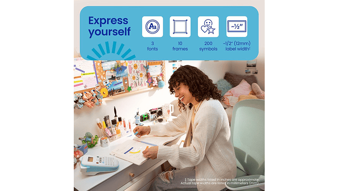 Rotuladora Portátil Brother P-touch Pt-n10  Etiquetas Adhes 7