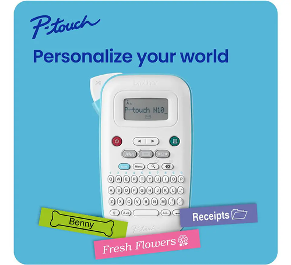 Rotuladora Portátil Brother P-touch Pt-n10  Etiquetas Adhes 8
