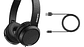 Auriculares Supraurales Philips Tah4105bk Plegable Aislamiento De Sonido Microfono Control Remoto En Cable - Miniatura 8