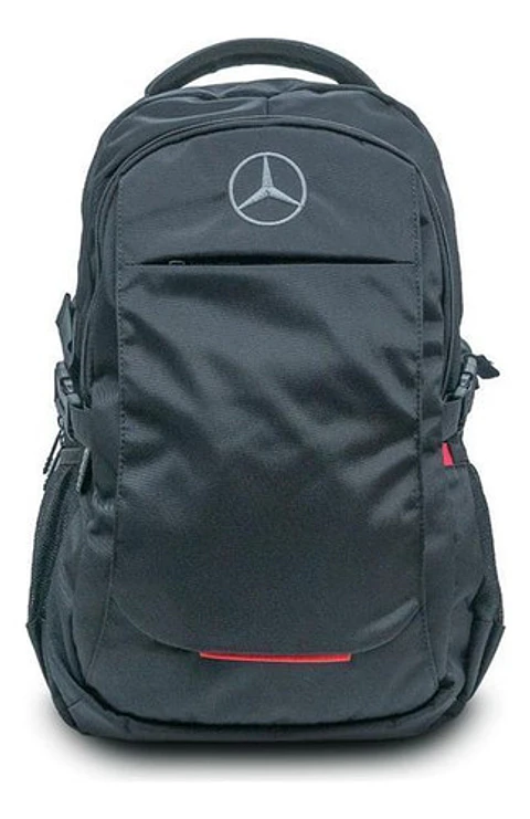 Mochila Mercedes-benz Highway Gris Diseño Premium Usb