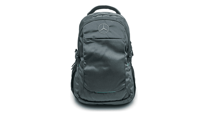 Mochila Mercedes-benz Highway Gris Diseño Premium Usb 5