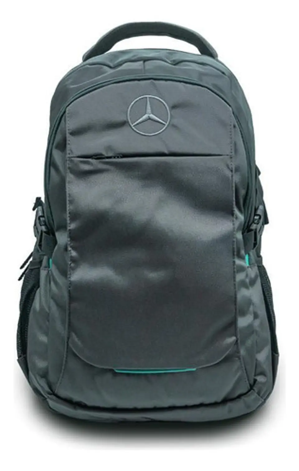 Mochila Mercedes-benz Highway Gris Diseño Premium Usb 5