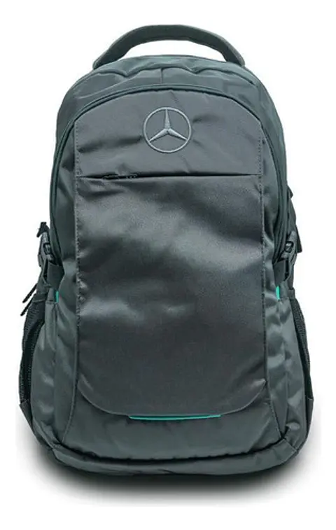 Mochila Mercedes-benz Highway Gris Diseño Premium Usb