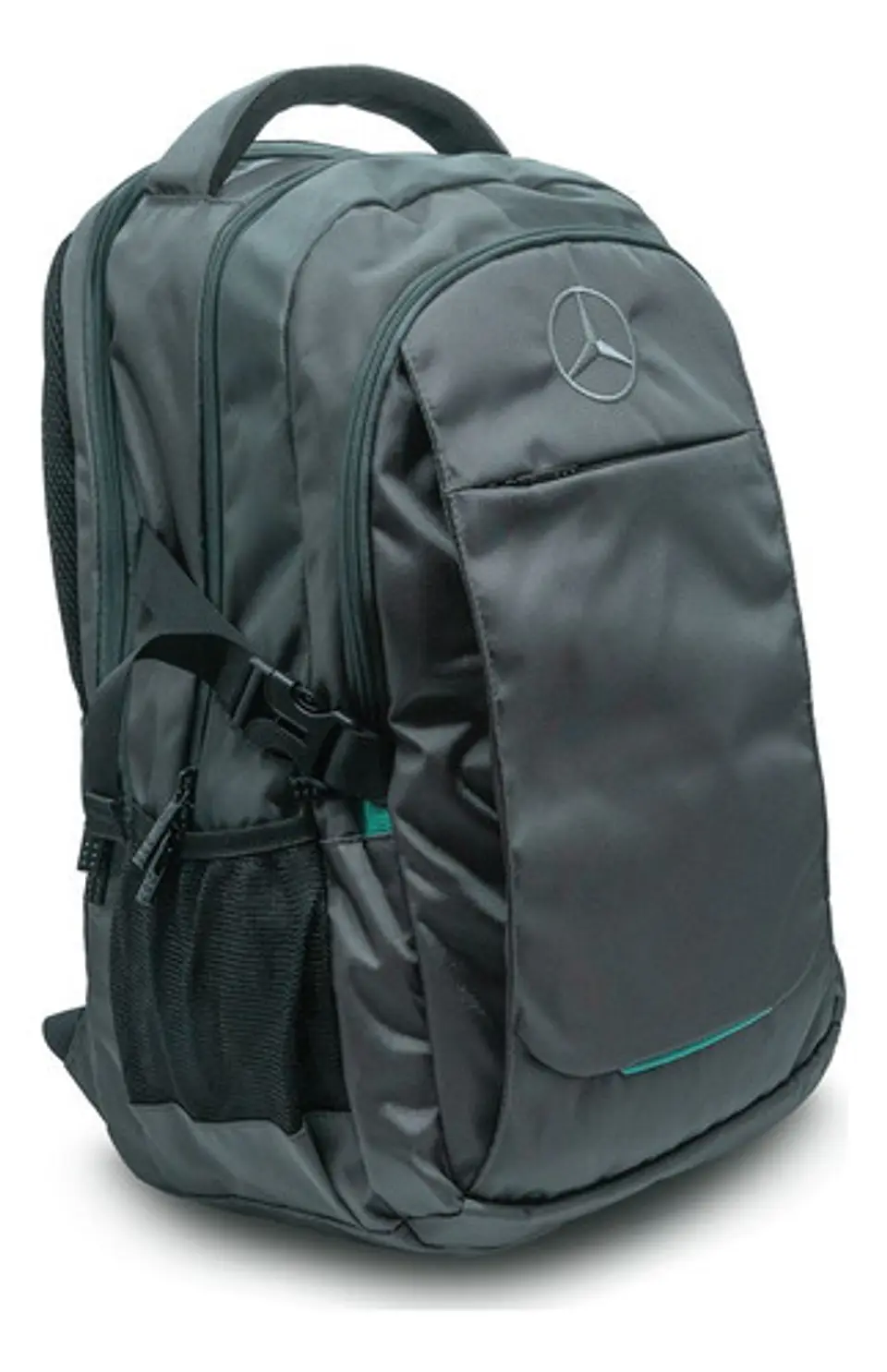 Mochila Mercedes-benz Highway Gris Diseño Premium Usb 3