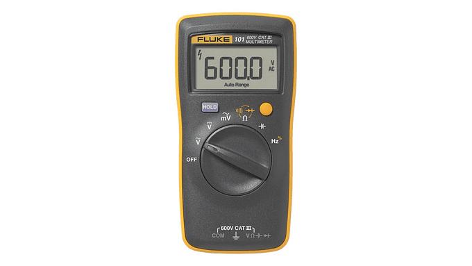 Multímetro Digital Fluke 101  Precisión 0,5% | Cat Iii 600v 1