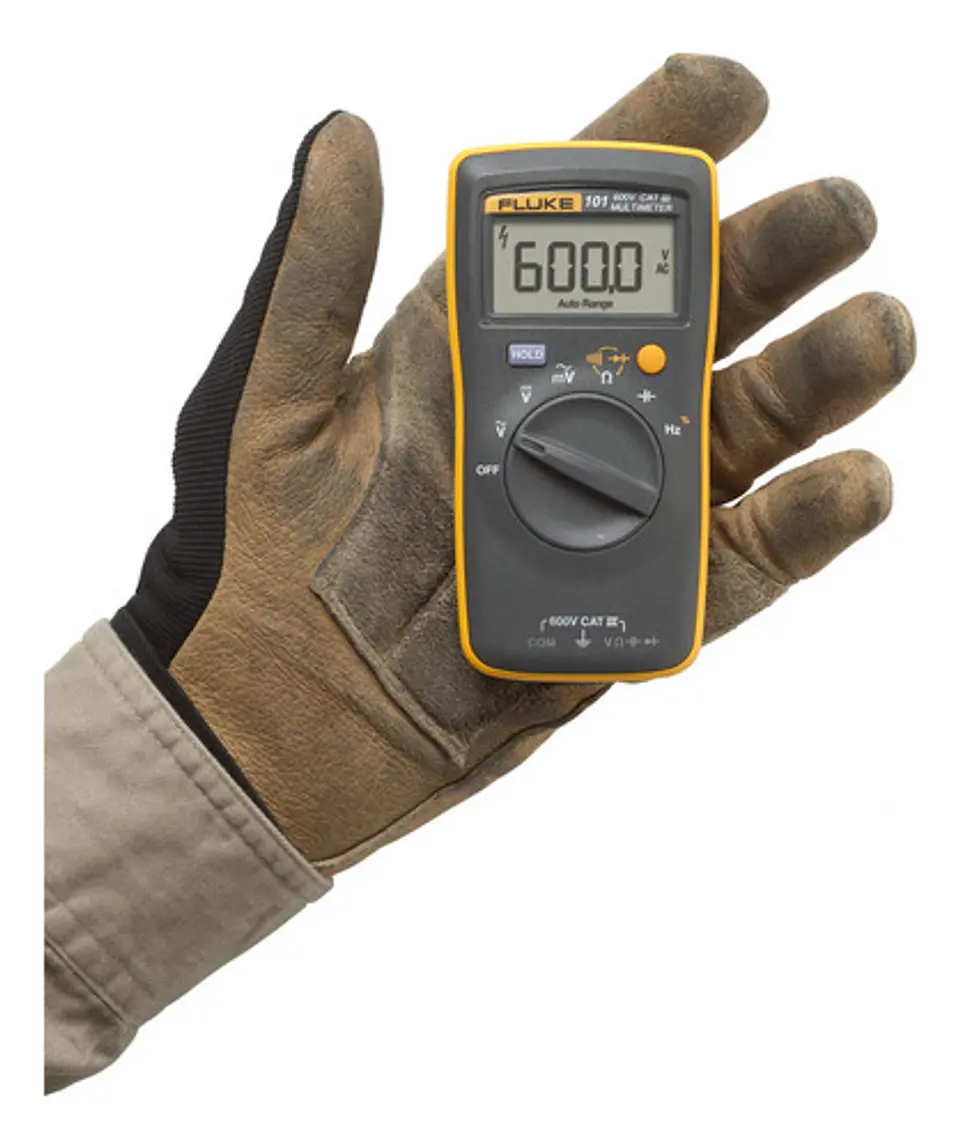 Multímetro Digital Fluke 101  Precisión 0,5% | Cat Iii 600v 2