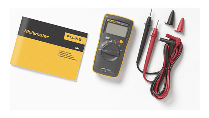 Multímetro Digital Fluke 101  Precisión 0,5% | Cat Iii 600v 4