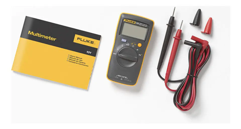 Multímetro Digital Fluke 101  Precisión 0,5% | Cat Iii 600v 4