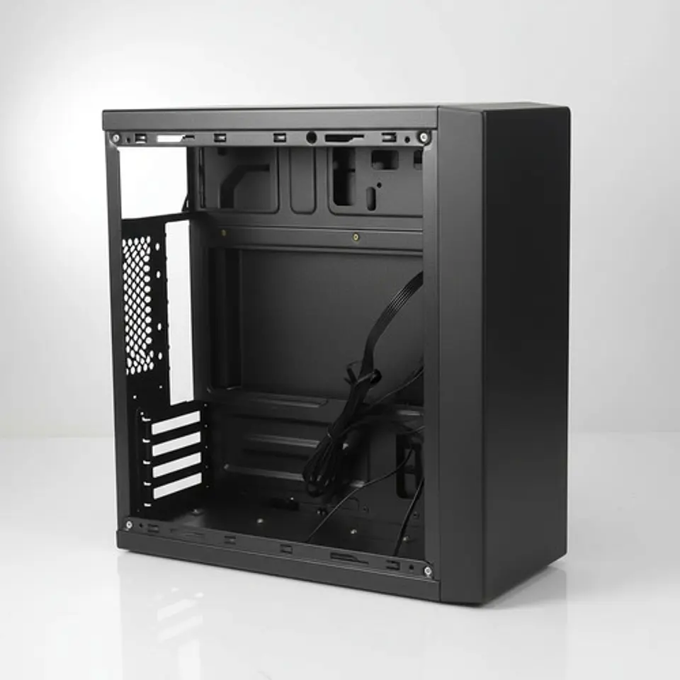 Gabinete Pc Micro Atx J607 Matx, Mini-itx, Uatx. Negro 3