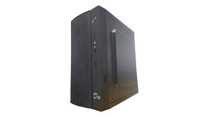 Gabinete Pc Micro Atx J607 Matx, Mini-itx, Uatx. Negro 4