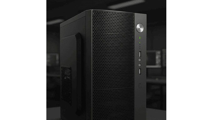 Gabinete Pc Micro Atx J607 Matx, Mini-itx, Uatx. Negro 6