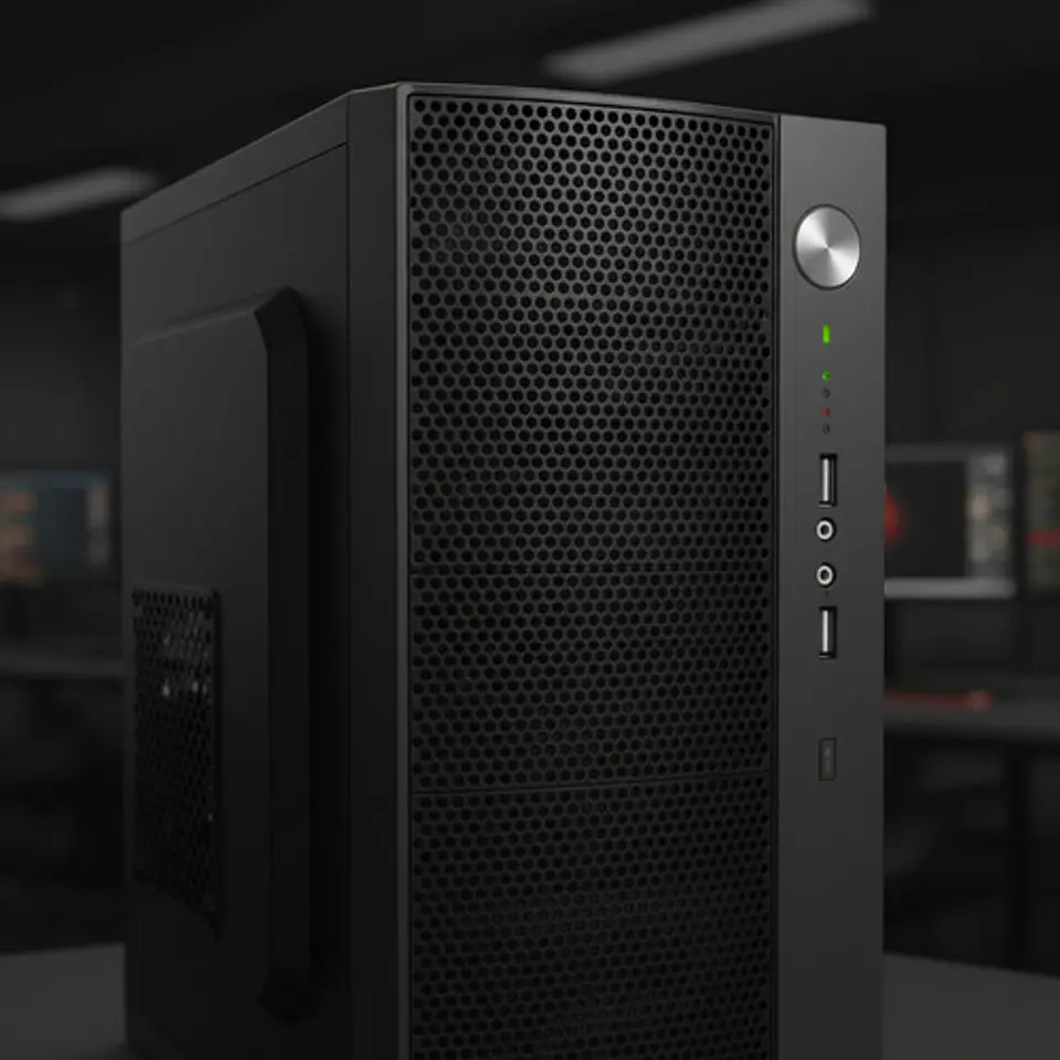 Gabinete Pc Micro Atx J607 Matx, Mini-itx, Uatx. Negro 6