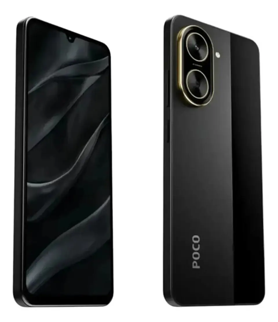 Poco C71 3gb Ram 64gb Negro Pantalla 6,88 Cámara 32mp 3
