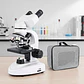 Microscopio Binocular 40x-2500x Led Dual Wf10x Y Wf25x - Miniatura 2