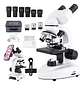 Microscopio Binocular 40x-2500x Led Dual Wf10x Y Wf25x - Miniatura 3