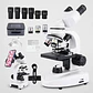 Microscopio Binocular 40x-2500x Led Dual Wf10x Y Wf25x - Miniatura 5