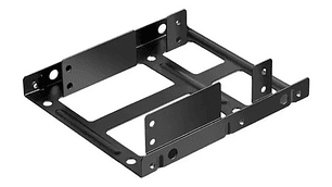 Soporte Adaptador Disco Ssd 2.5  A 3.5  Gabinete 2 Bahia
