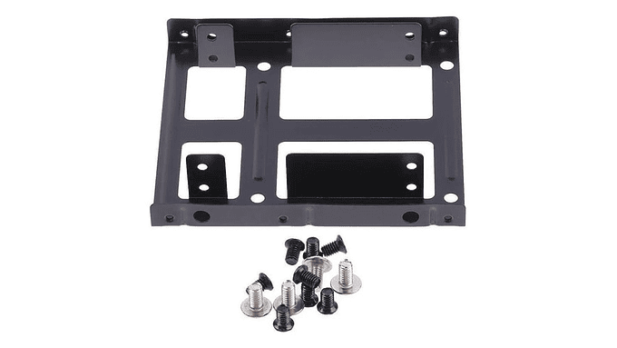 Soporte Adaptador Disco Ssd 2.5  A 3.5  Gabinete 2 Bahia 4