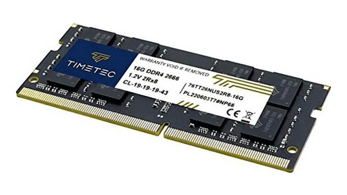 Memorias Ram Ddr4 Portatil Timetec 32gb (2x16gb) A 2666mhz Sodimm Laptop Todo En Uno 32 2x16 Gb 2666 Mhz So Dimm 5