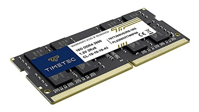 Memorias Ram Ddr4 Portatil Timetec 32gb (2x16gb) A 2666mhz Sodimm Laptop Todo En Uno 32 2x16 Gb 2666 Mhz So Dimm 6
