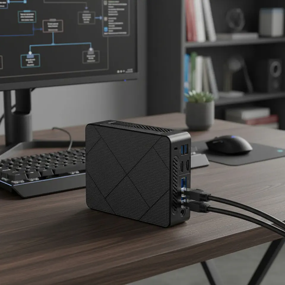 Mini Pc Ryzen 5 3.7ghz 8gb Ram 512gb Ssd Wifi Bt 4k 2