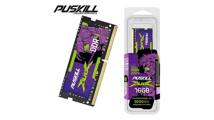 Memoria Ram Ddr4 16gb 2400mhz Puskill Killblade Sodimm Para Portátiles 2