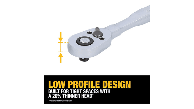 Juego Herramientas Dewalt 142 Pzs 1/4 Y 3/8 Sae/métrico 9