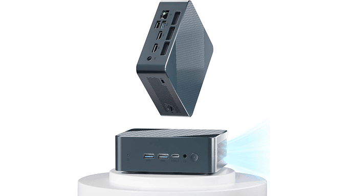 Mini Pc Ryzen 5 3550h 16gb 512gb Ssd 4k Dual Hdmi Usb 3.2 1