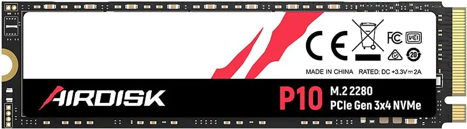Ssd Nvme 512gb M.2 2280 Pcie 3.0 Gen3x4 Alto Rendimiento 1