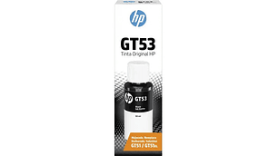 Tinta Hp Gt53 Negro Original 90 Ml Negro