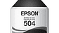 Tinta Botella Epson T504 127ml Ecotank Negro C13t03n12a - Miniatura 1