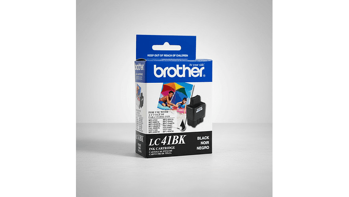 Tinta Brother Original Lc41 Black 4