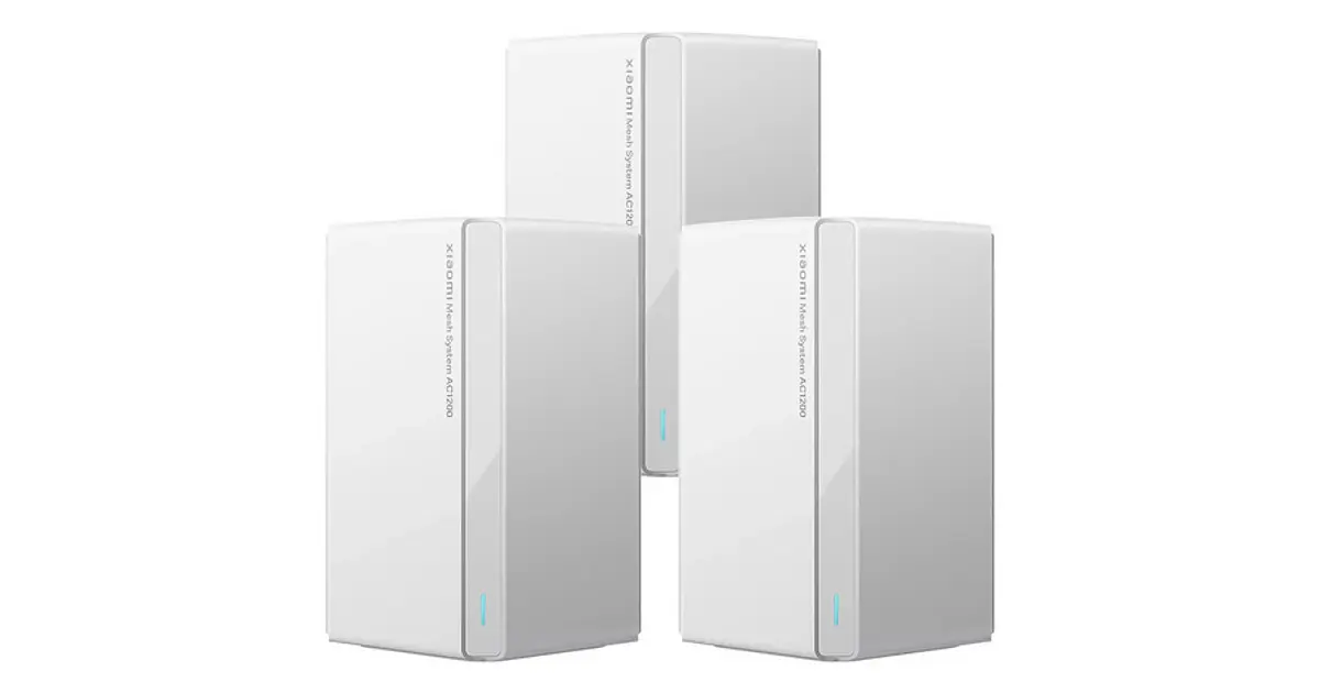 Xiaomi Router Ac1200 Mesh System (3-pack)