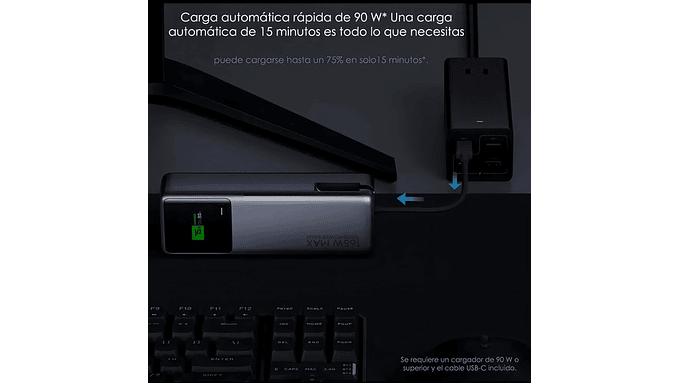 Xiaomi 165w Power Bank 10000mah Compatiblecon Macbook Y Más 9
