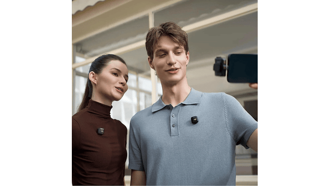 Micrófono Inalámbrico Dji Mic Mini 2 Mic 1 Transmisor 2