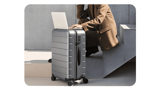 Maleta Xiaomi Classic Pro 24 Gris Rígida Tsa Apertura 4:6 4