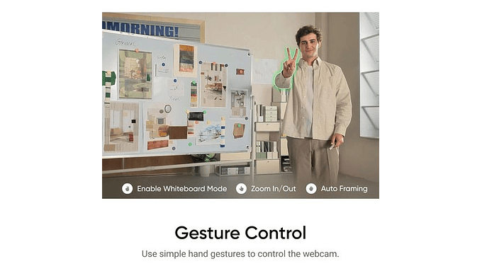 Cámara Web Insta360 Link 2c 4k Para Pcmac Con Encuadre Auto 7