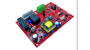 Central Flex Roja Para Motor Veloti 600  800 Kg  1500 Kg