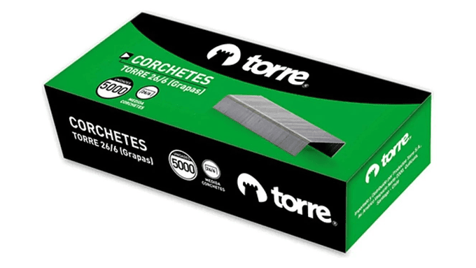 Corchetes Torre 266 5000 Unidades 1