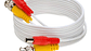 Cable Bnc Para Cámaras De Seguridad 20 Metro Cctv Blanco - Miniatura 2