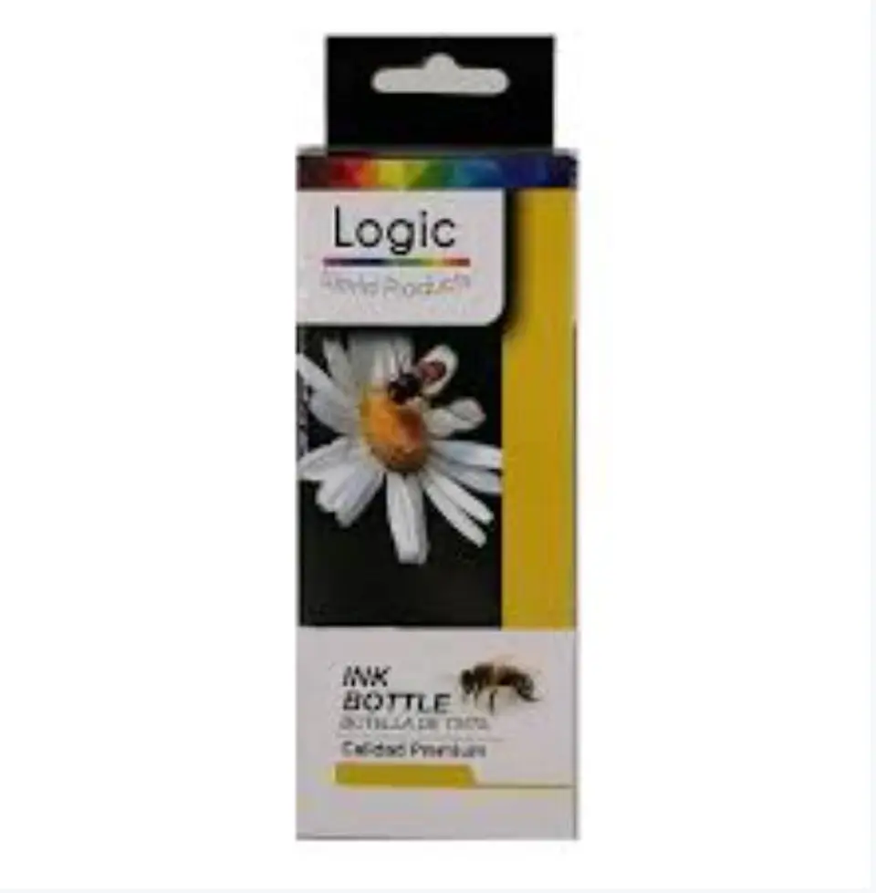 Tinta Para Hp Logic Gt-52 Yellow 100ml 1