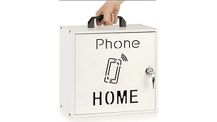 Caja Organizadora Para 33 Celulares Con Cerradura