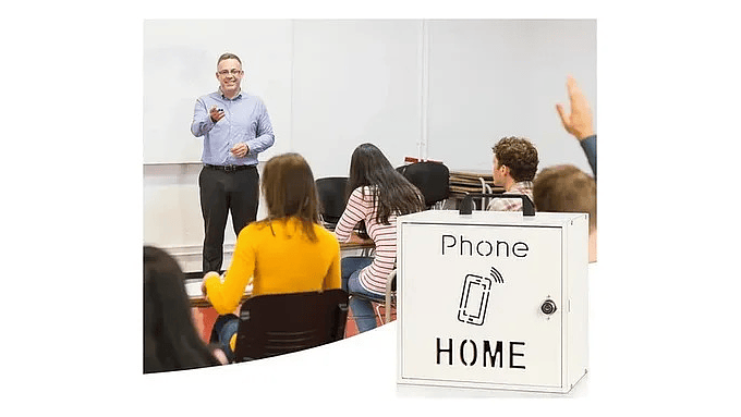 Caja Organizadora Para 33 Celulares Con Cerradura 3